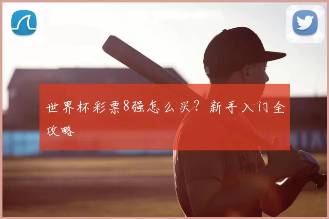 世界杯彩票8强怎么买？新手入门全攻略