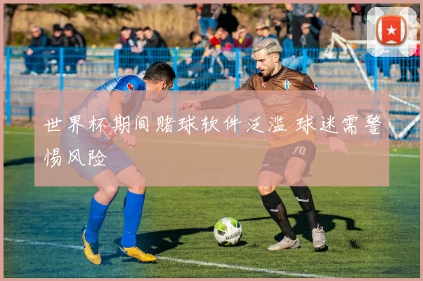 世界杯期间赌球软件泛滥 球迷需警惕风险
